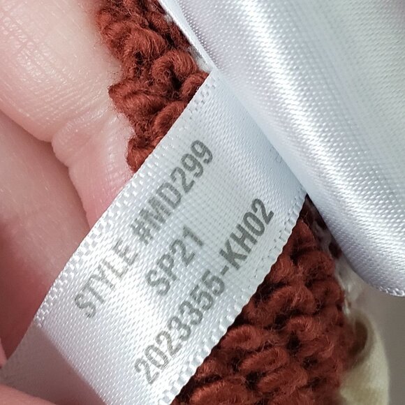 MADEWELL MWL Airyterry Hoodie Sweatshirt in Colorblock - Picture 8 of 8